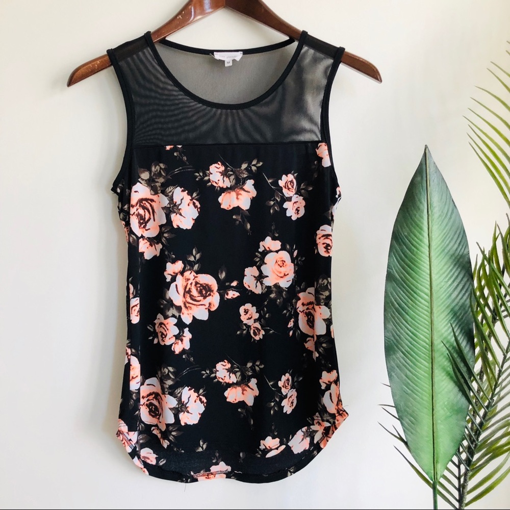 Floral Sleeveless Top